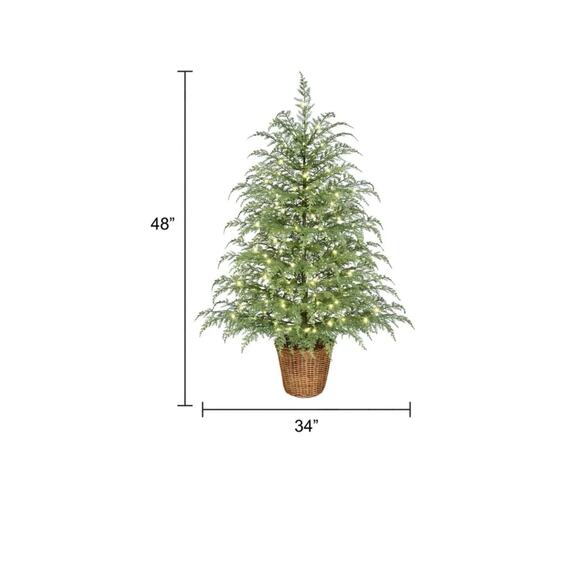 VIRAL NWT NIB My Texas House 4’ Lighted Christmas Tree Walmart Lighted Tree - Picture 4 of 5